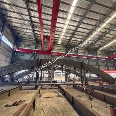 Custom Fabricated AASHTO LRFD Steel Arch Bridge for Heavy-Duty Highway Infrastructure