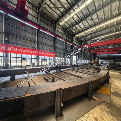 Heavy-Duty Box Girder Steel Bridge Made of ASTM A709 High Strength Structural Steel
