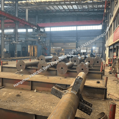 AS4100 Compliant Tubular Steel Columns for Australian Building Projects – Custom Fabricated with AS/NZS 1554 Welding and NDT Inspection