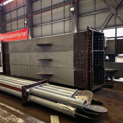 Chinese Manufacturer Prefabricated Box Girder Steel Bridge for Highway Overpass Infrastructure