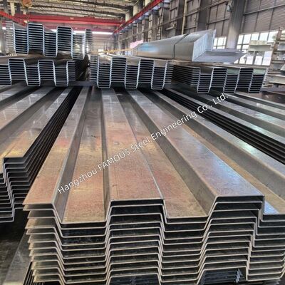 4mm S350 Hot Galvanized Composite Steel Bridge Decking for Highway Permanent Formwork